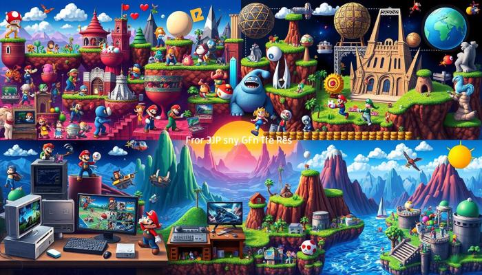 Evolusi Dunia Game dari 2D ke Open World