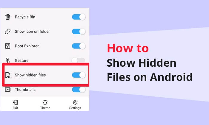 Cara Membuka File Tersembunyi di Gadget Android