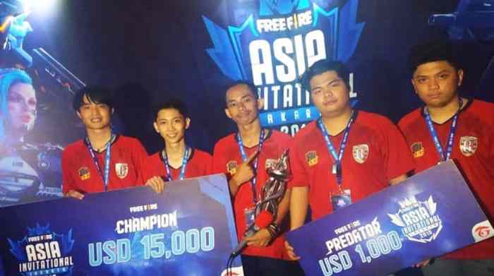 Tim Brasil Ukir Sejarah di Kejuaraan Dunia Free Fire