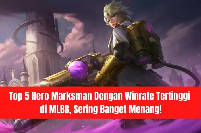 Build Hero Marksman MLBB Paling GG di Patch Sekarang